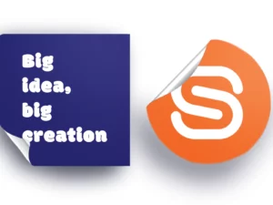 Impression de stickers publicitaire - Petites et grandes quantités