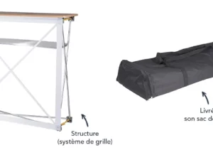 Comptoir parapluie Textile M1