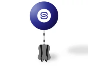 Ballon en pvc sur mesure monté sur sac à dos